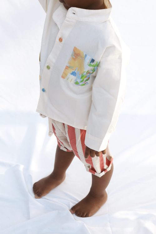 Printed Pocket Longsleeve Shirt - Image 5