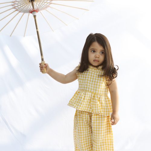 Cheerful Plaid Set